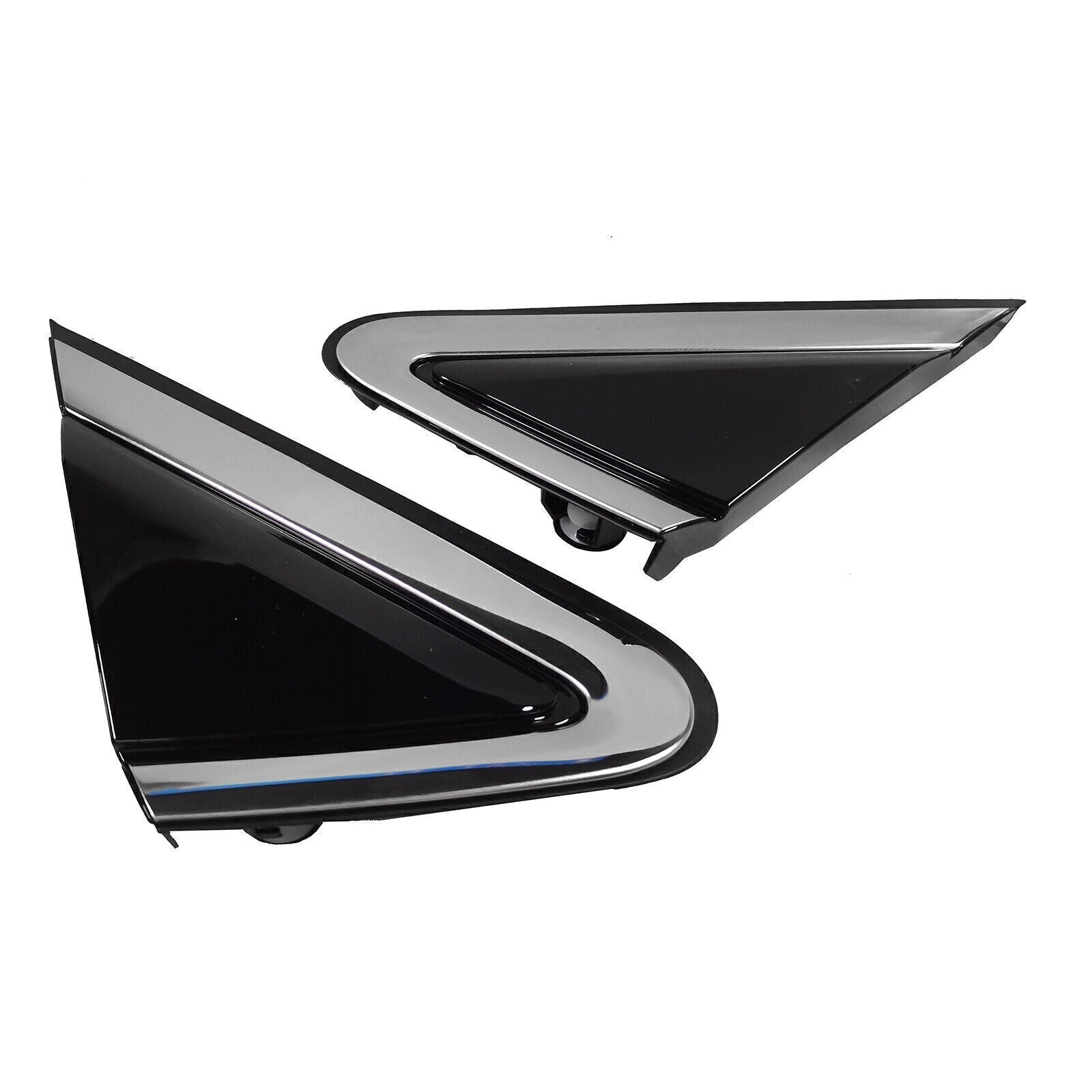 For 2015-2018 for Nissan Murano 2x Front Fender Mirror Molding Triangle Corner Trim
