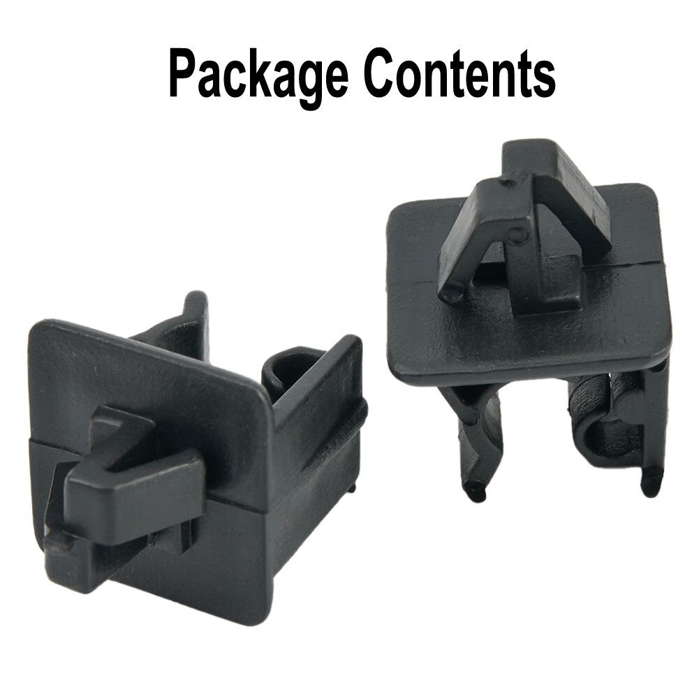 Plastic Clips Black Car Holder Clips Hood Prop Rod Useful