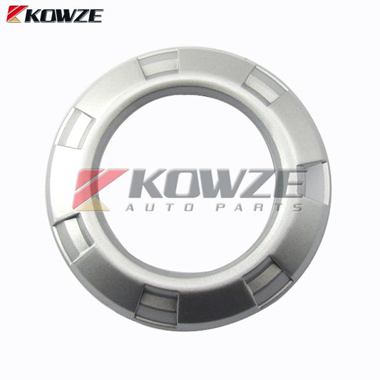 2x Front Fog Light Lamp Cover Silver for Mitsubishi Pajero Montero L200 Triton