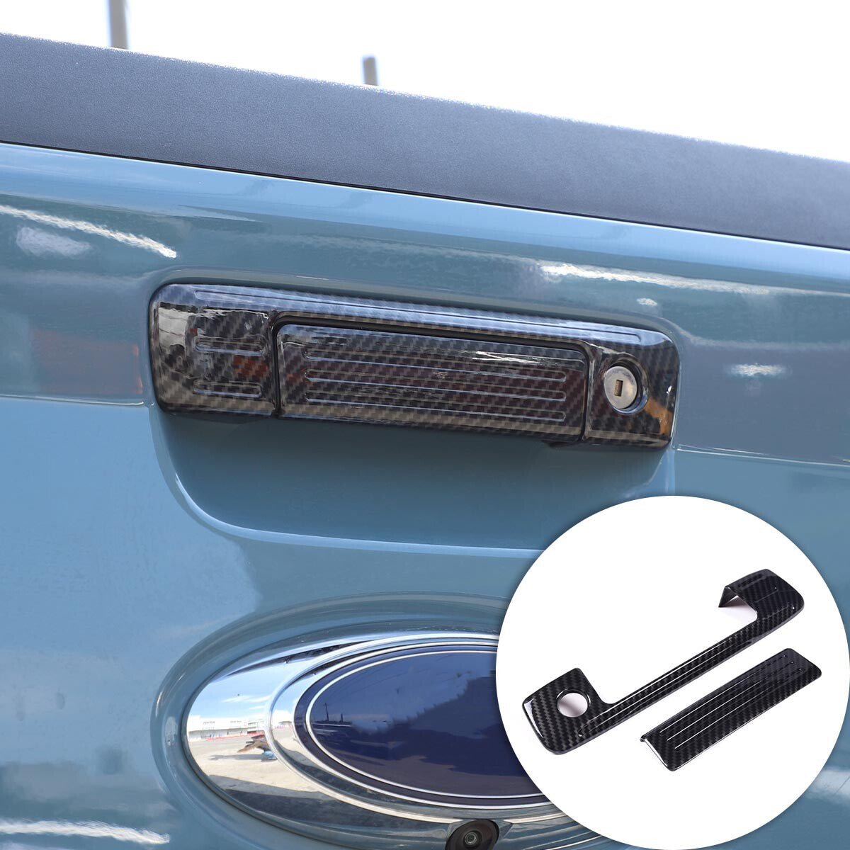 4-Piece Wheel Brow Reflector Covers for Chevrolet for Corvette C7 14-19