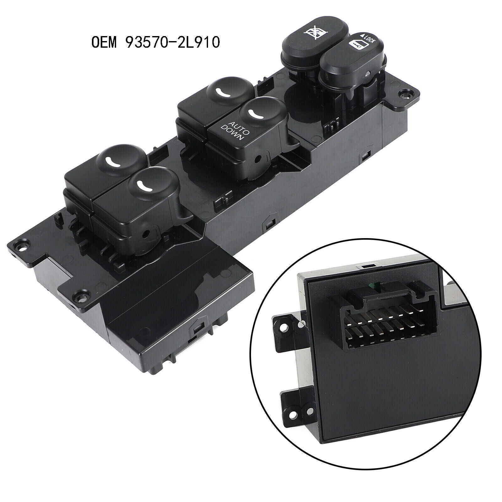 for Hyundai I30 FD 2007-2012 YU Master Power Window Switch Control 93570-2L910 1