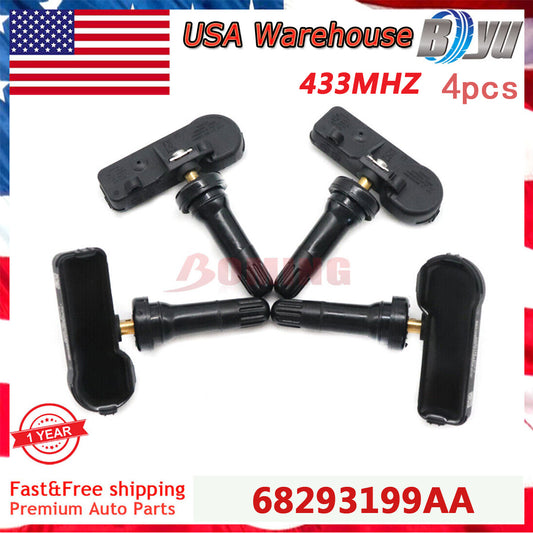for Dodge for Ram 1500 DT 2019-2022 TPMS Tire Pressure Sensor 68293199AA 68293199AB