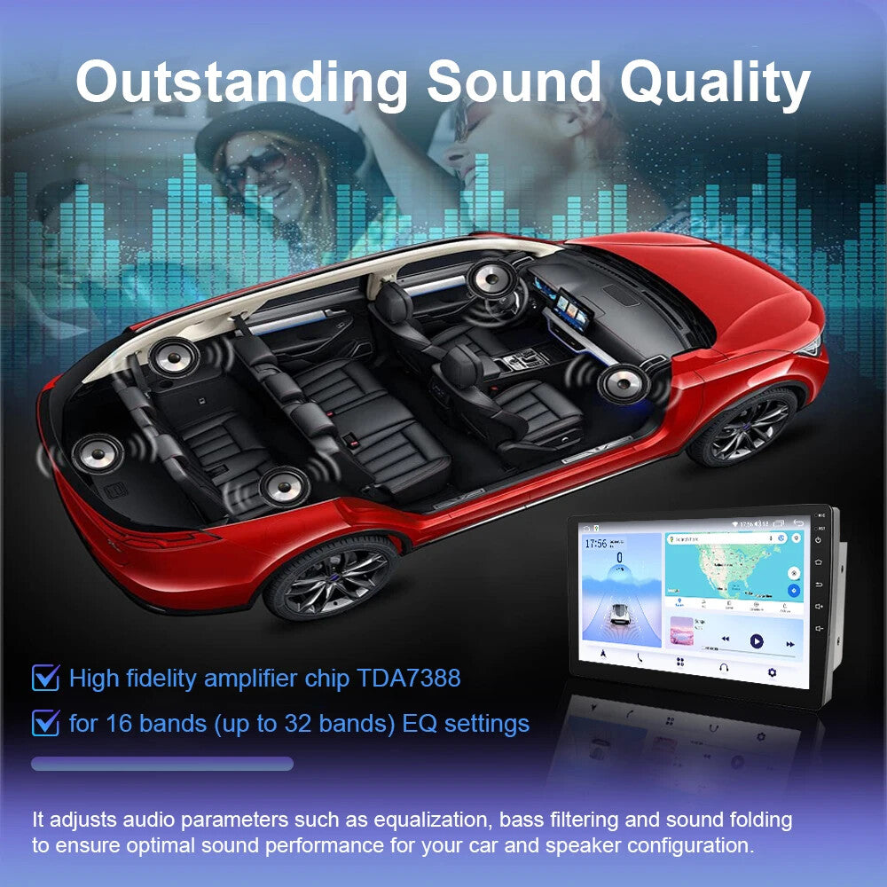 7/9/10Car Radio Head Unit for VW for Nissan for Hyundai for Kia for Honda GPS Player Screen
