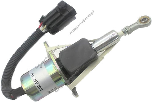 24V Stop Solenoid Valve SA-4932-24 3990773 for Engine 6CT 6CT8.3