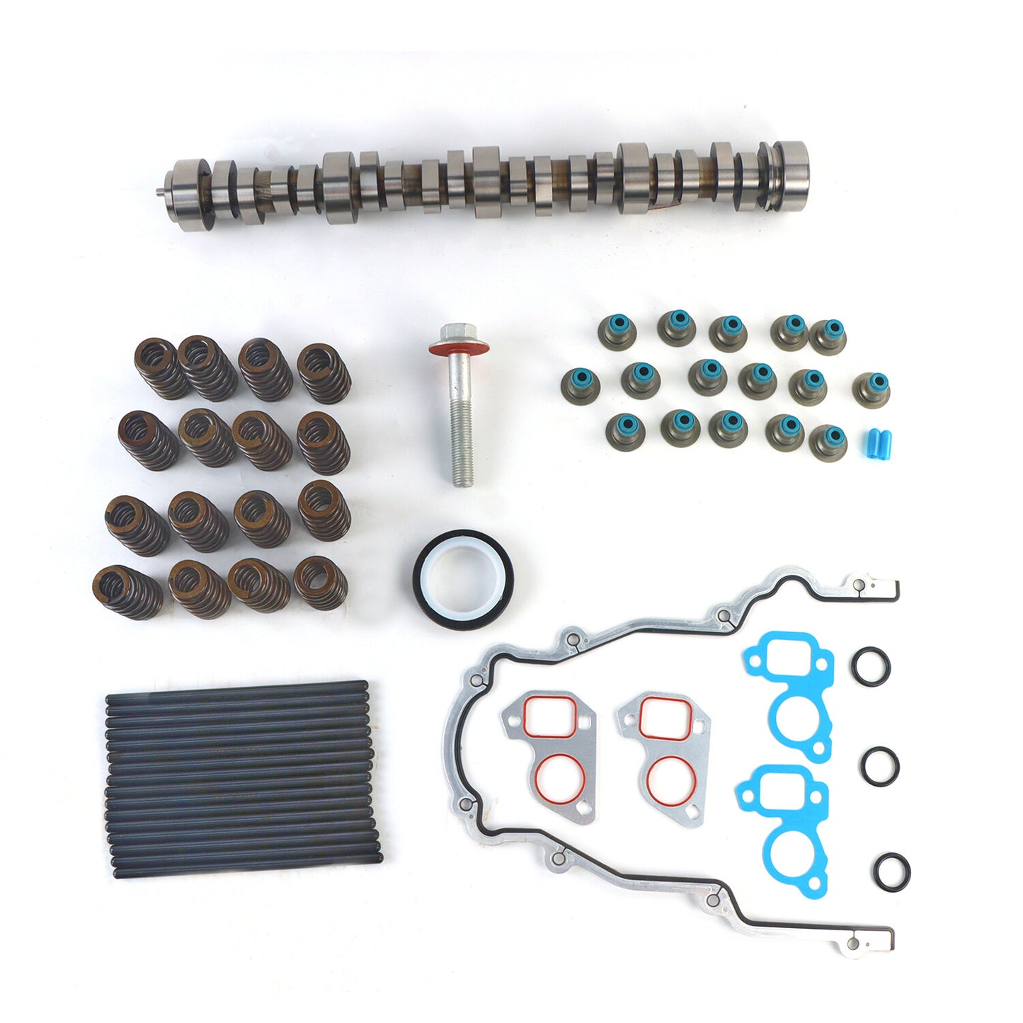 Stage 2 Camshaft + Springs Seals Gaskets for 4.8 5.3 6.0 LS LS1 LS2 LQ4 LQ9