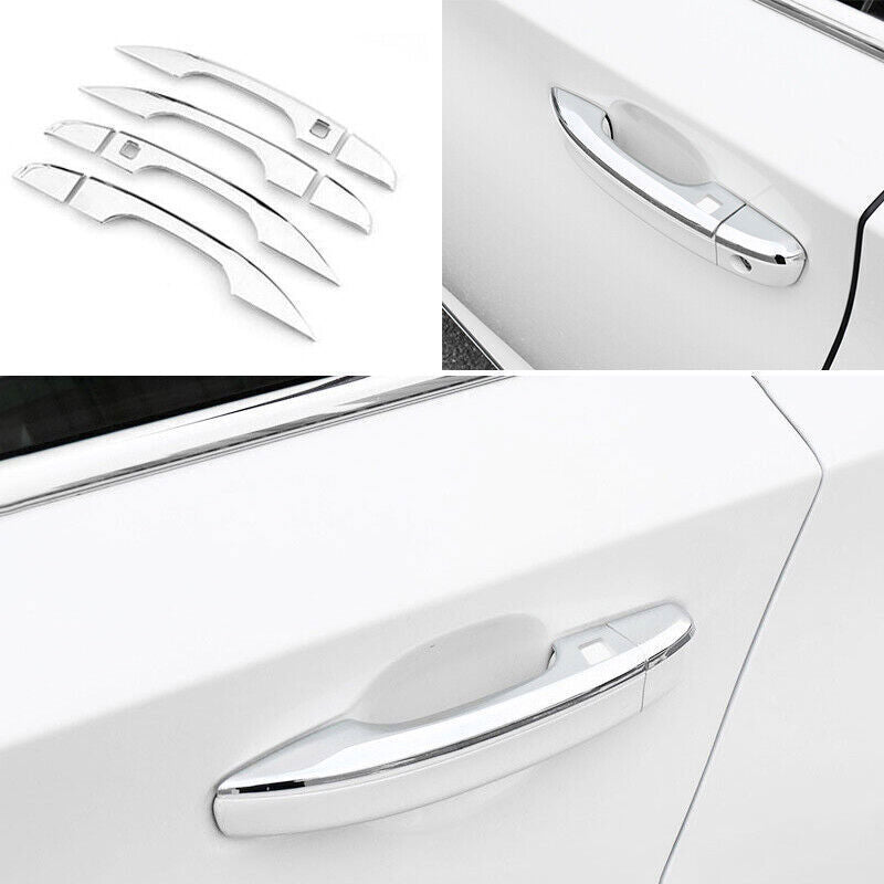 8X Side for Smart Door Handle Cover Trim Steel Chrome Fit for Honda Accord 2018-2022