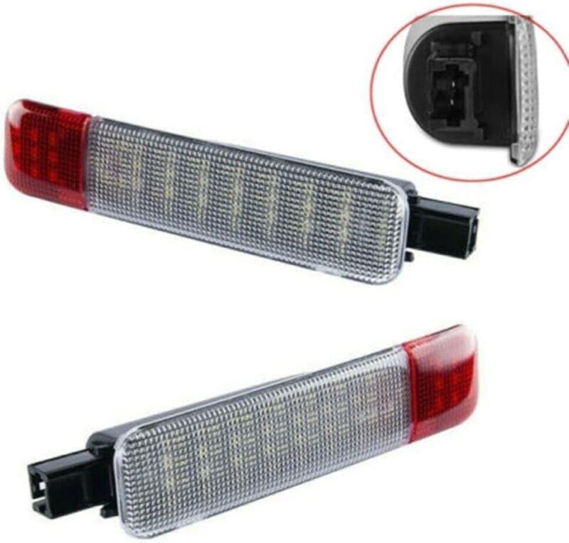 2-Piece Interior Door Panel Courtesy LED Light Pair for 1995-2007 Silverado for Sierra C