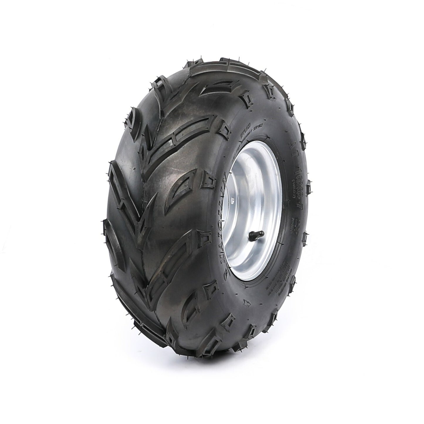 16x8-7 tire 4-ball wheel assembly for all-terrain vehicles, four-wheel off-road vehicles, go-karts, 7-inch wheels