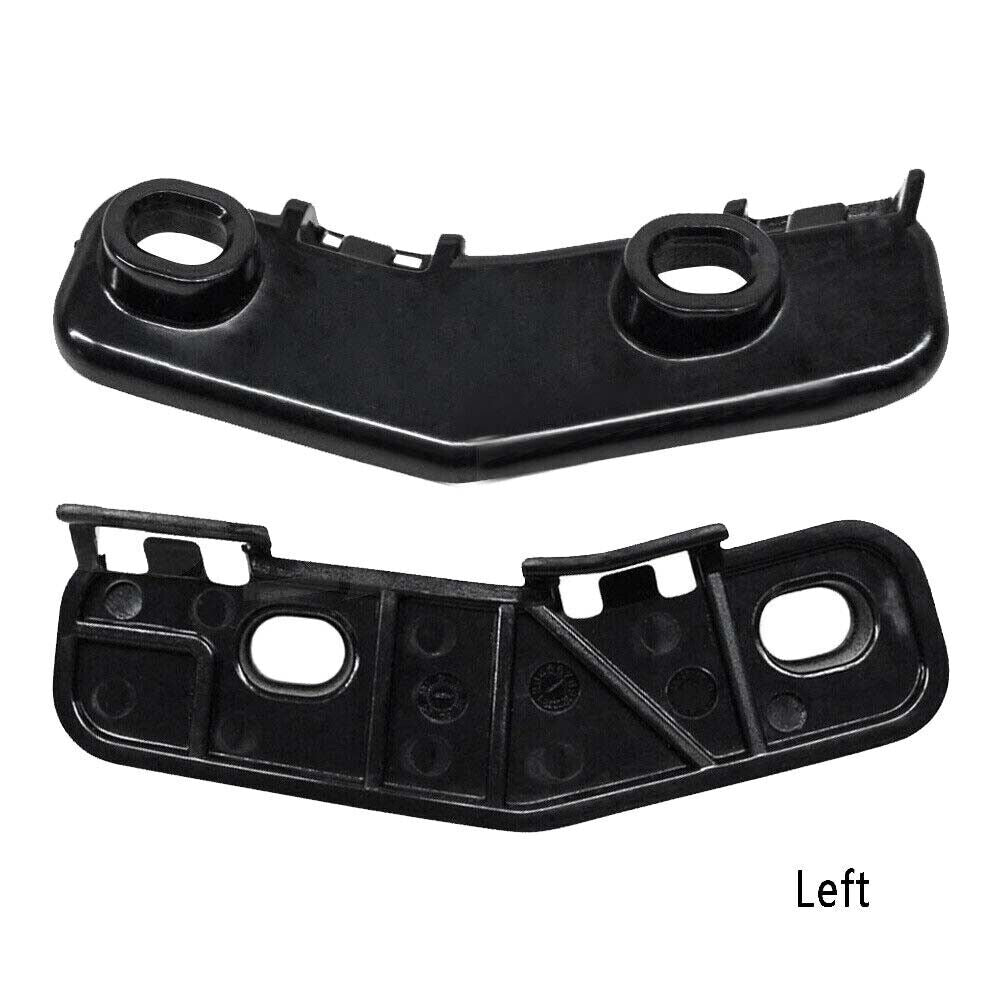 Pair Black Front Bumper Bracket Cover Insert for BMW X1 F48 2016-2020 Right+Left