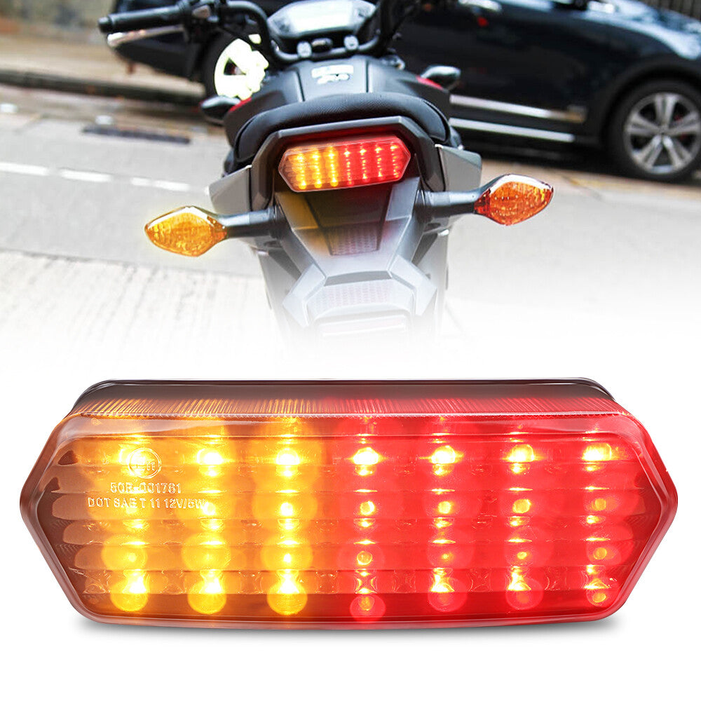 Motorcycle LED Integrated Tail Brake Turn Signal Light for Honda MSX/Grom 125