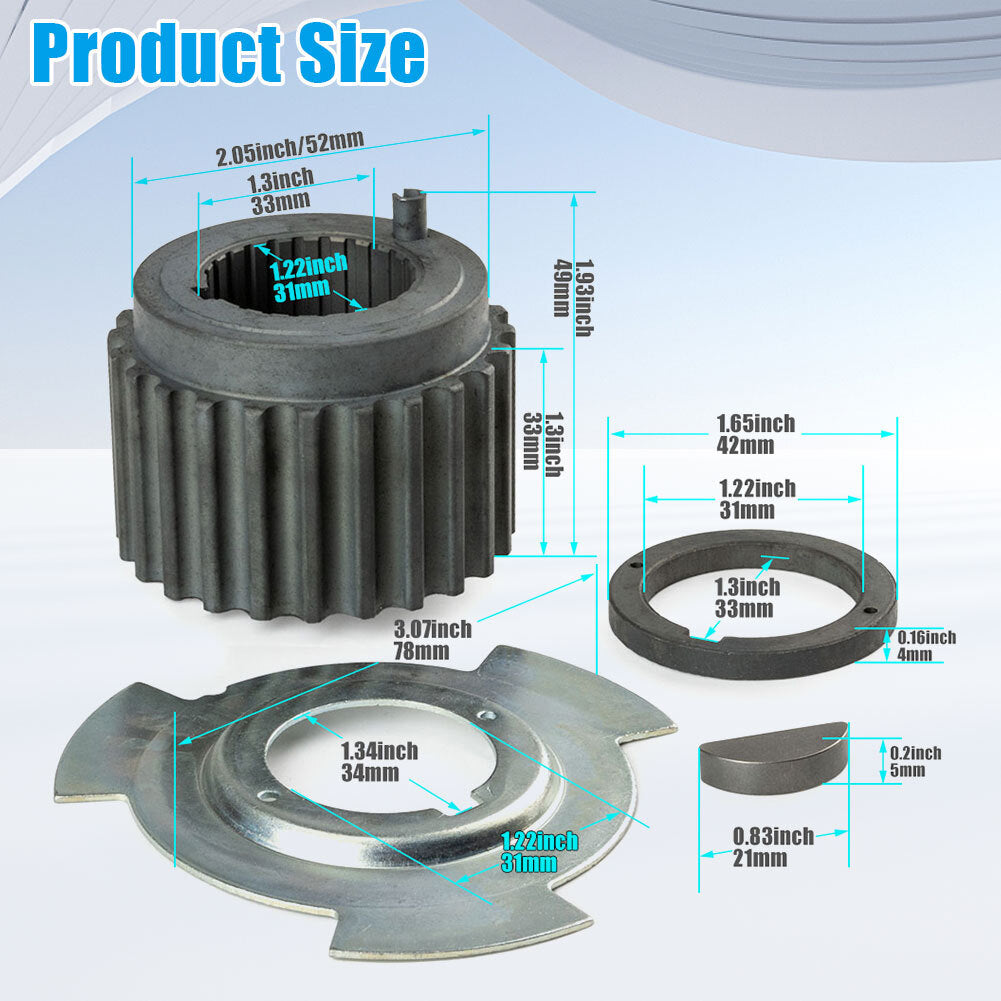 MD185237 for Mitsubishi Montero Crankshaft Gear Sprocket Sensor Blade Spacer