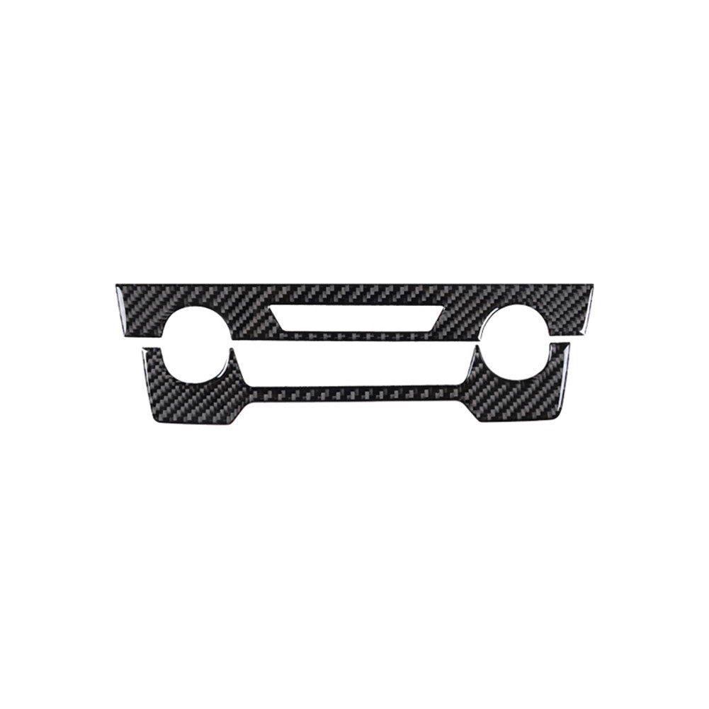 12Pcs Interior Decorative Set Cover Trim Carbon Fiber for Honda CRV 2017-2021