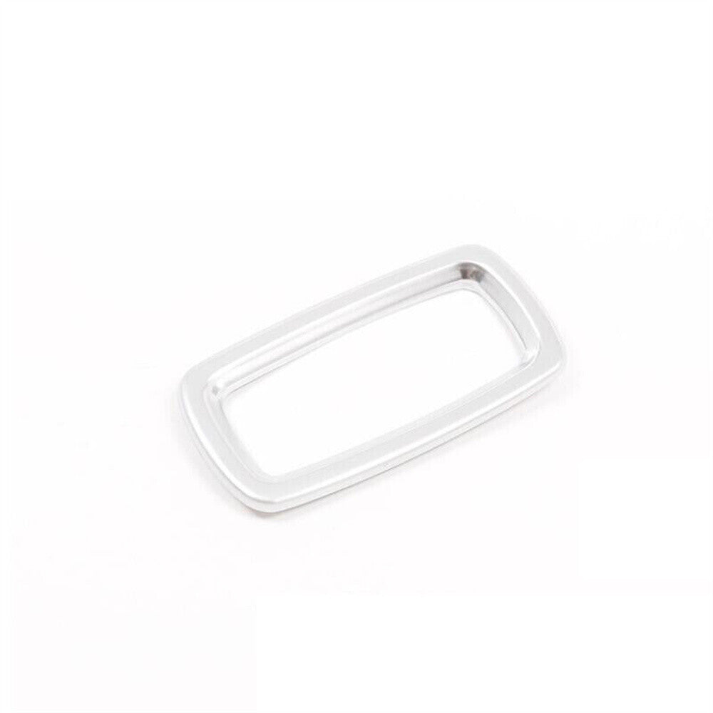 for Porsche Taycan 2019-2022 Inner Tailgate Switch Buttton Ring Cover ABS Silver