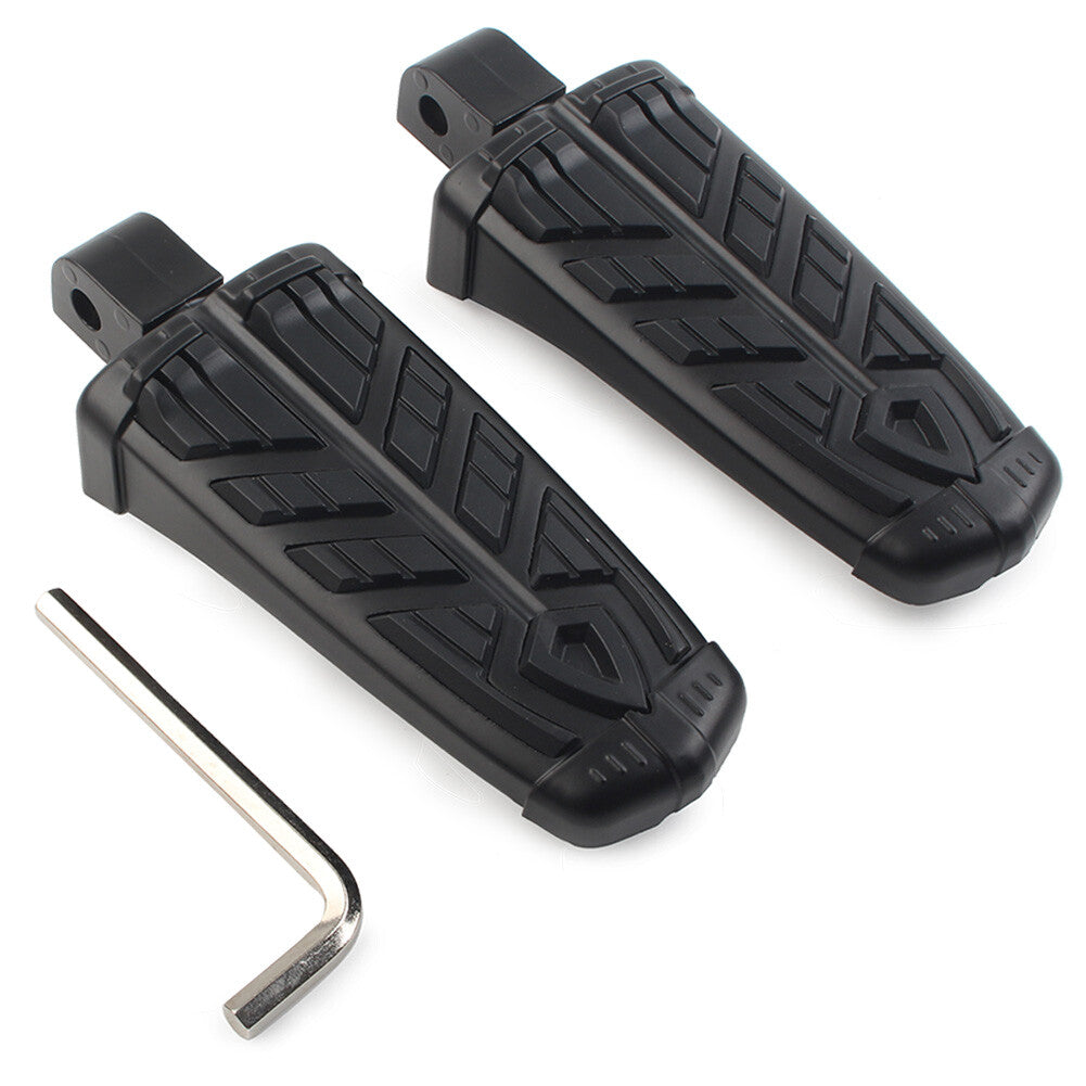 2PCS hintere Fu?rasten Fu?rasten Pedale Set f¨¹r for Honda VTX 1800 2002-2008 Schwarz
