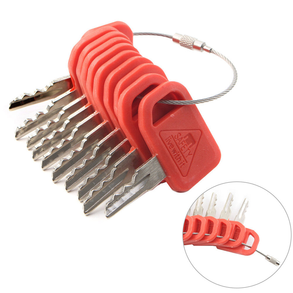 10x Keys For Skid-Steer Loader 260 280 CT332 323D Skid-Steer Log 240