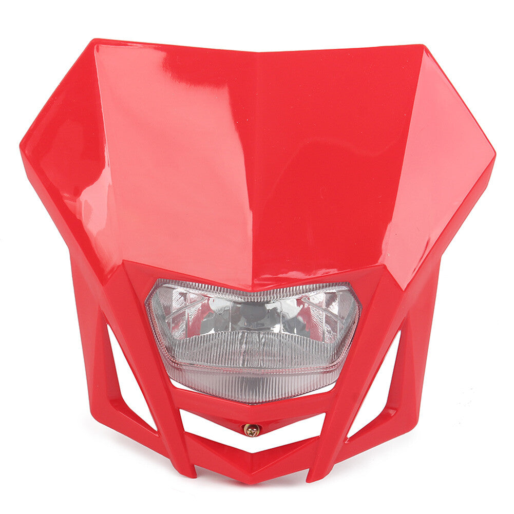 12V Frontscheinwerfer Verkleidung f¨¹r for Kawasaki KLX XR CRF DRZ RMZ for Yamaha Rot