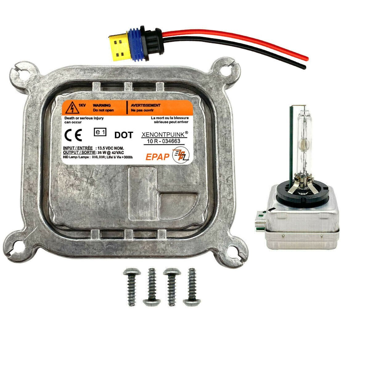 New for Ford Escape Fusion Xenon Ballast HID D3S Bulb Kit Module Control Unit
