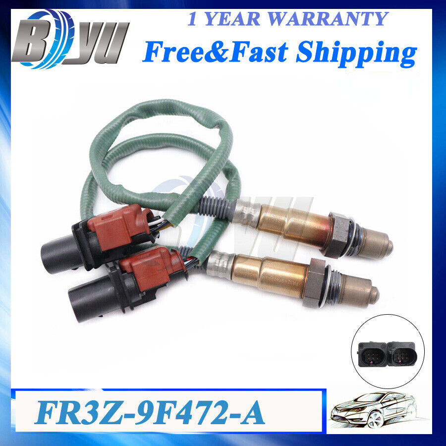 2pcs Upper Oxygen Sensor Upstream FR3Z-9F472-A for Ford F-150 Edge for Lincoln