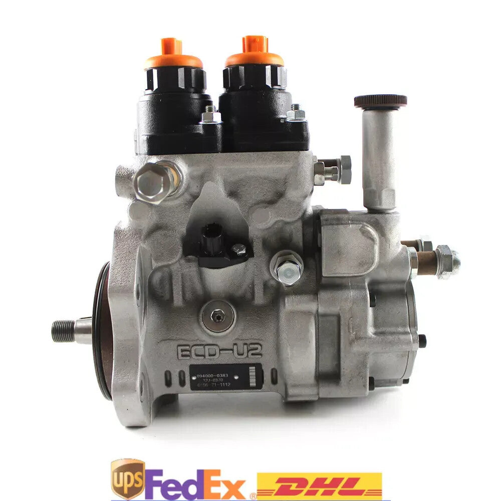 6D125 Engine Fuel Injection Pump 6156-71-1112 For Komatsu PC400-7