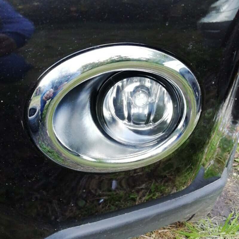 Chrome Front Fog Light Cover Trim Left / Right for NISSAN X-TRAIL T31 2011 2012