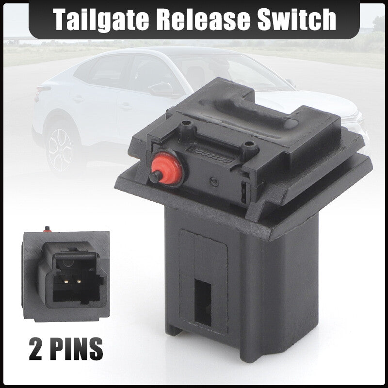 Rear Tailgate Boot Micro Switch Black for Citroen C3 Xsara Picasso C4 C4 Picasso