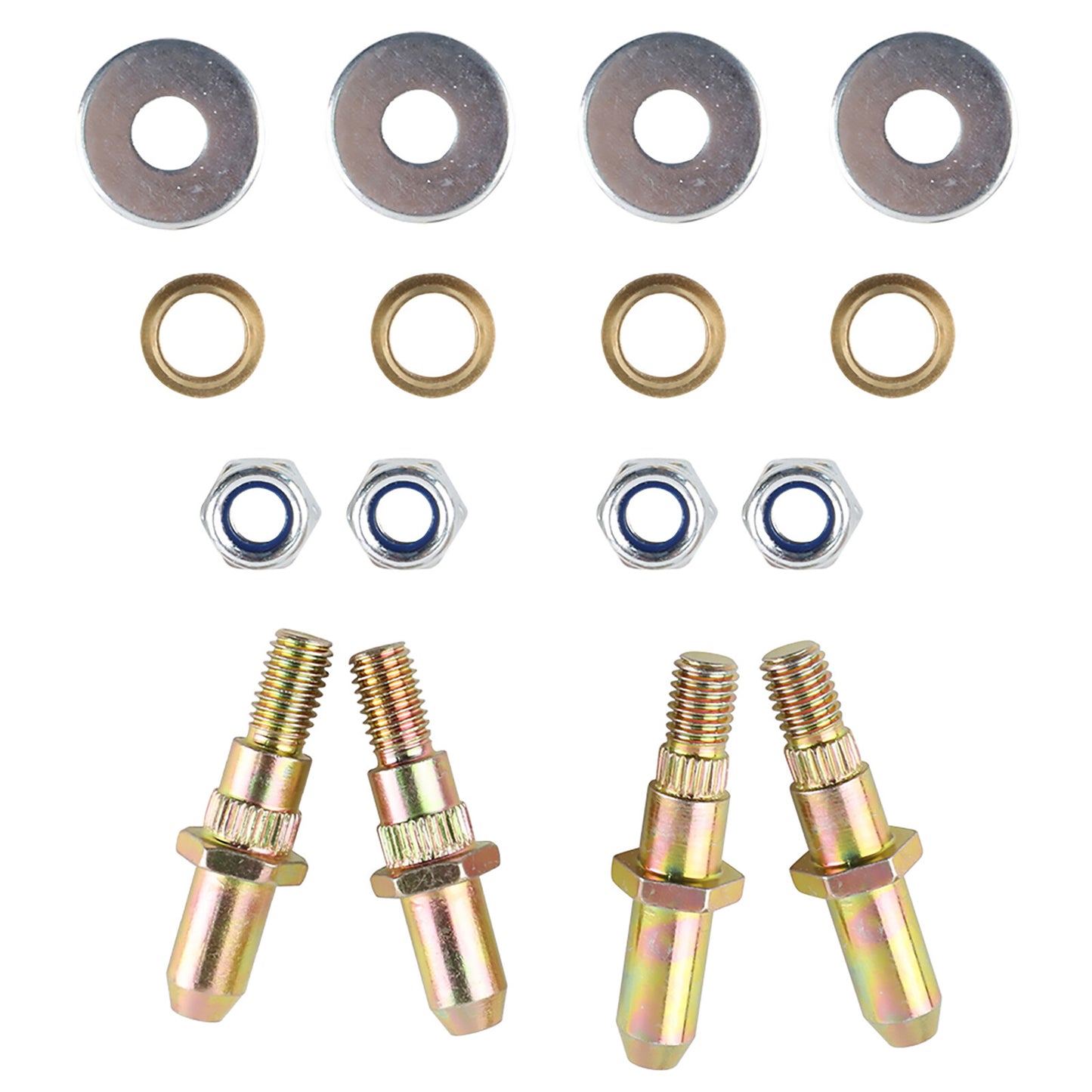 Stainless Steel Car Door Hinge Pins Bushing Kit for Suburban 2000 - 2006