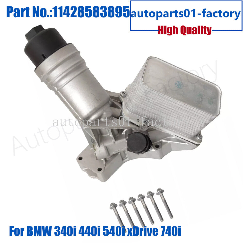 Aluminium Engine Oil Cooler Assembly Fits for BMW 340i 440i 540i xDrive 740i