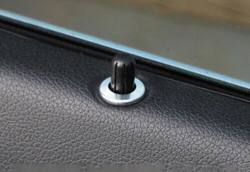 Cover Trim ABS Silver for BMW 3 4 Series GT 2013-2019 Door Lock Protection 4PCS