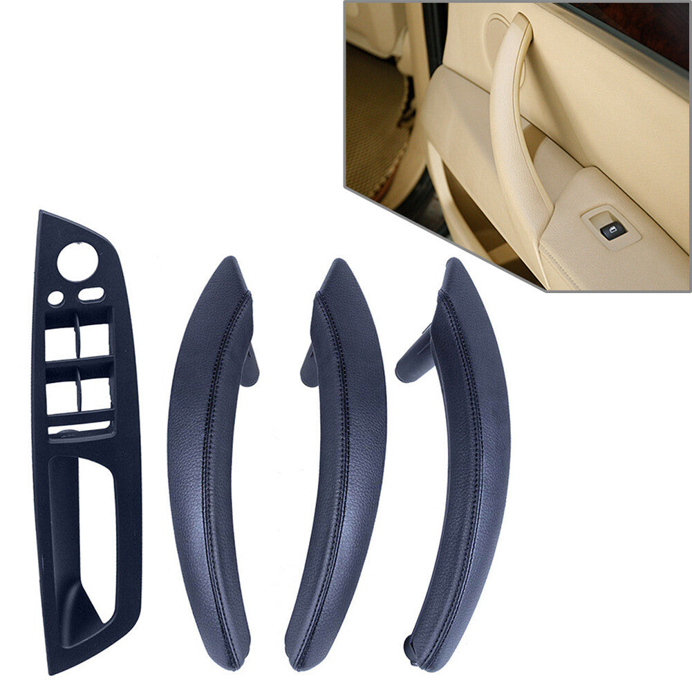 for BMW X5 E70 E71 LHD 7x Leather Inner Interior Door Pull Handle Trim