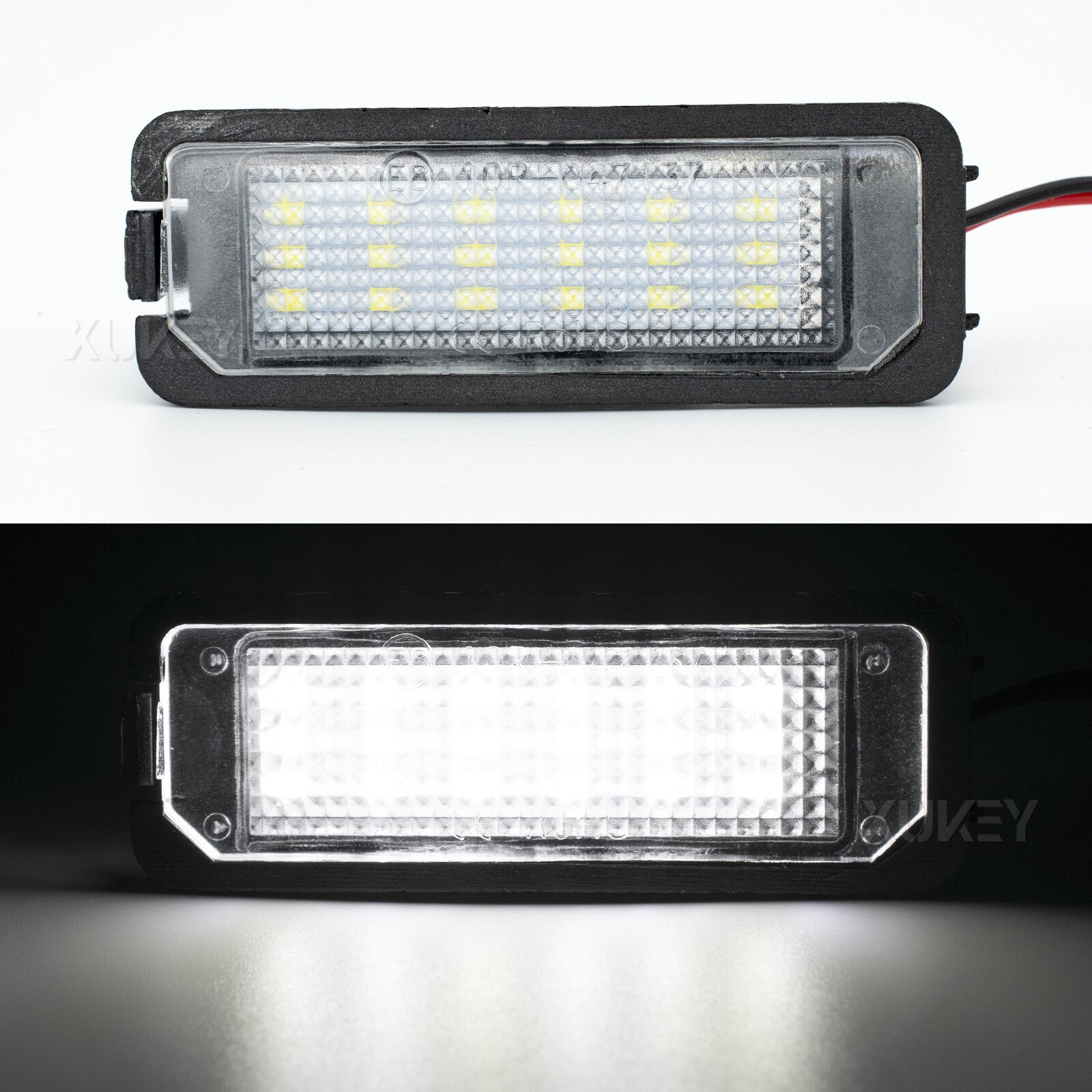 for VW for Golf GTI R R32 Mk5 Mk6 Mk7 CAN-bus LED White Licence Number Plate Lights