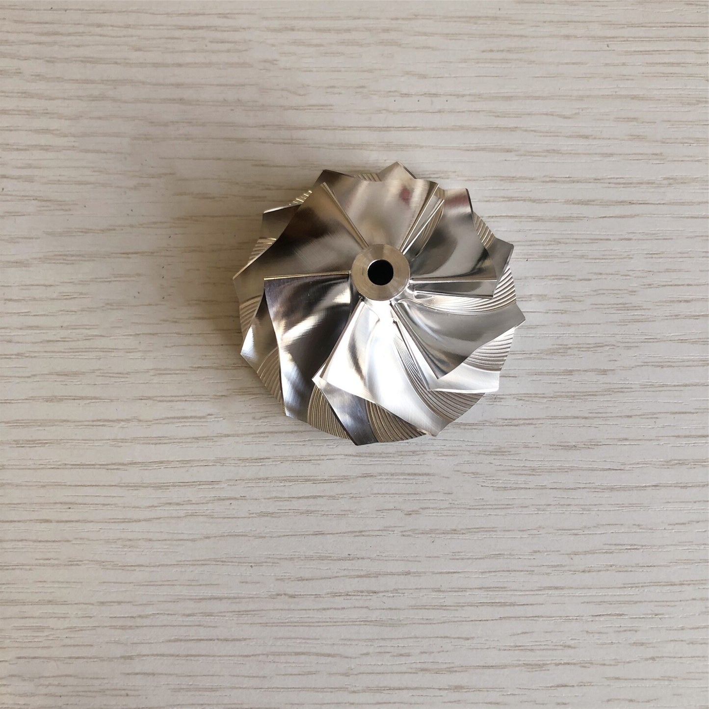 GT15-25 47.10/63.40 mm 6+6 Blade Performance Turbine Billet Compressor Wheel