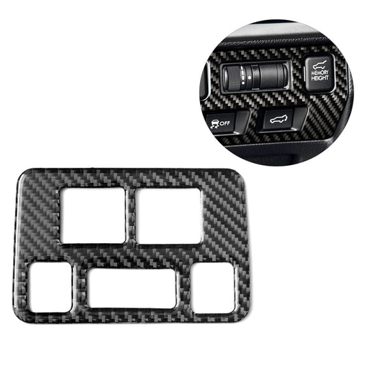 for Subaru Forester 2013-2018 Carbon Fiber Headlight Panel Trim Cover Sticker