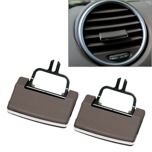 Beige A/C Air Conditioning Vent Outlet Tab Clip Repair Kit Fit for Benz W164 X164 ML