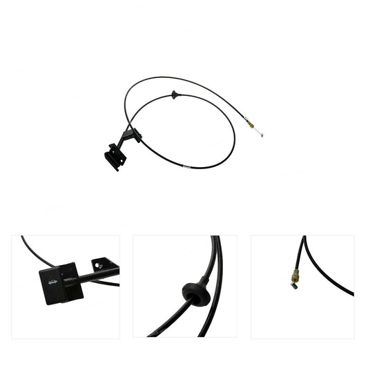 Replacement Hood Release Cable for Jeep Wagoneer Cherokee XJ 1987-1996 #55026030