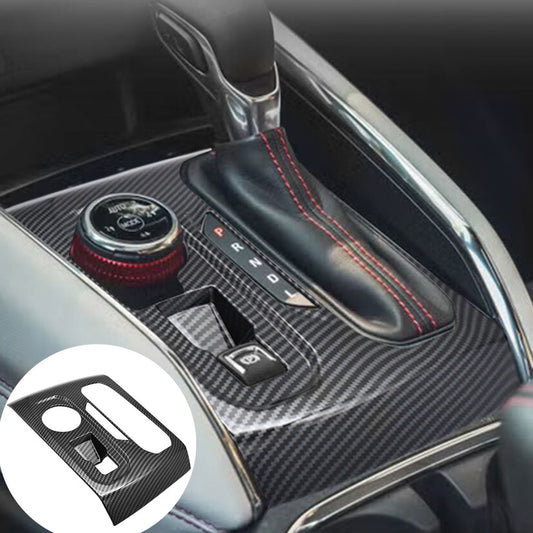 Carbon Fiber Style For 2023-2025 for Chevy Colorado Gear Shift Panel Cover Accessory