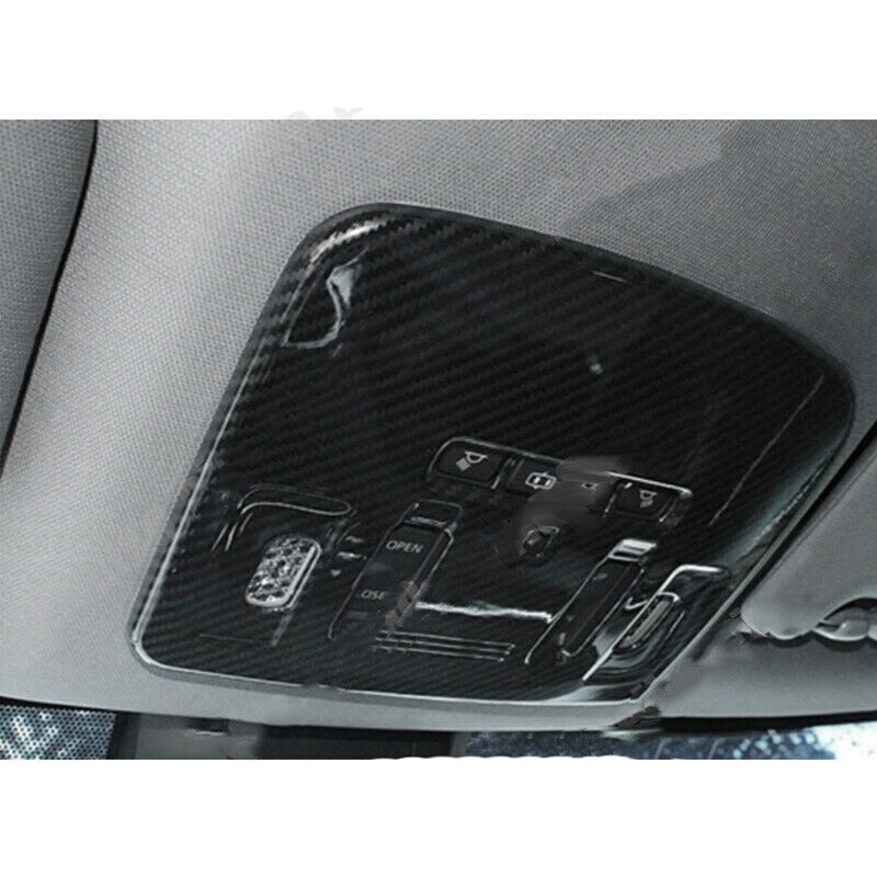 for Toyota for Camry 2018-2023 Carbon Fiber Style Car Front Reading Light Cover Trim
