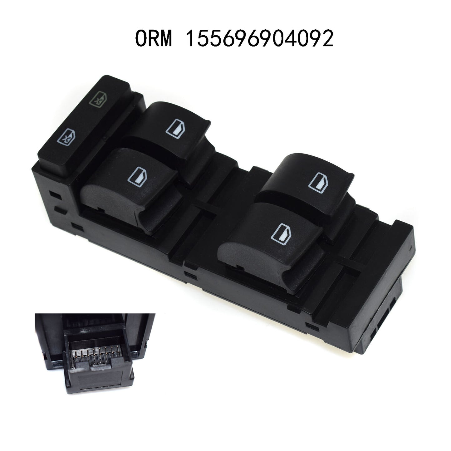 for Audi 4B A6 C5 1997-2004 Fensterheber Schalter Knopf Taster 4B0959851B BLACK