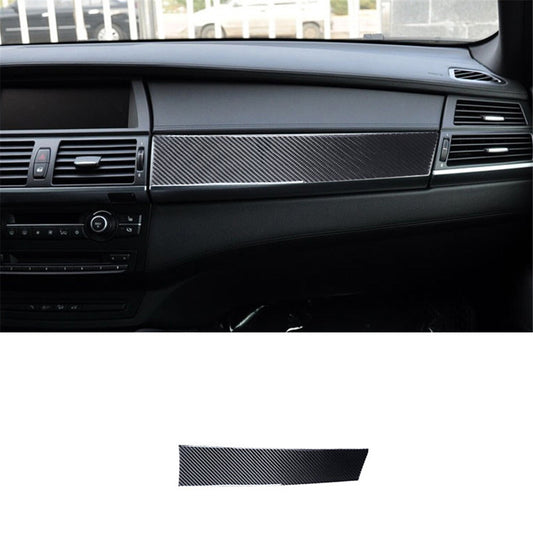 Carbon fiber passenger dust plate cover for BMW X5 E70 X6 E71 2008-2013