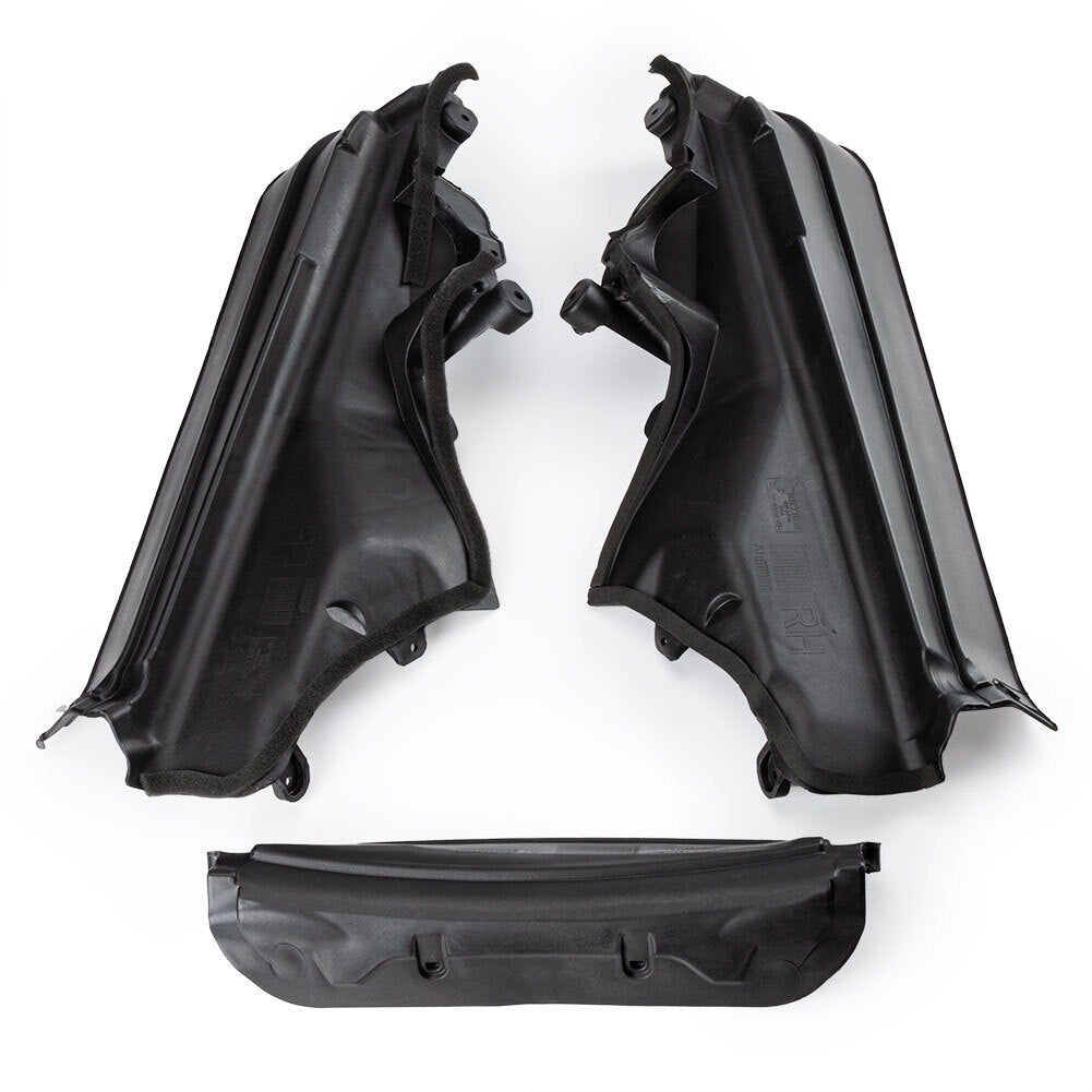 3-piece engine cover panel kit suitable for BMW X5, X6, E70, E71 (06-14)