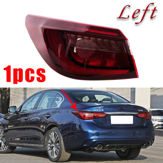 Left LED exterior taillight assembly brake light applicable to for Infiniti Q50 Q50L 2018-2021
