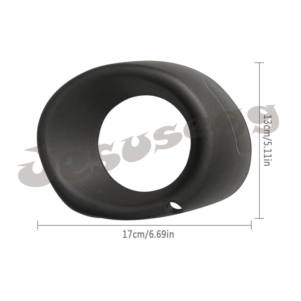 Front Left Fog Light Cover Fog Lamp Frame Trim for Mitsubishi for Outlander 2013-15