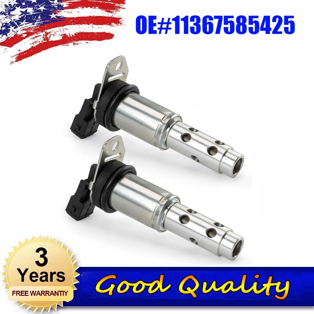2-piece engine variable timing control valve solenoid valve VVT 11367585425 suitable for BMW Z4 X6