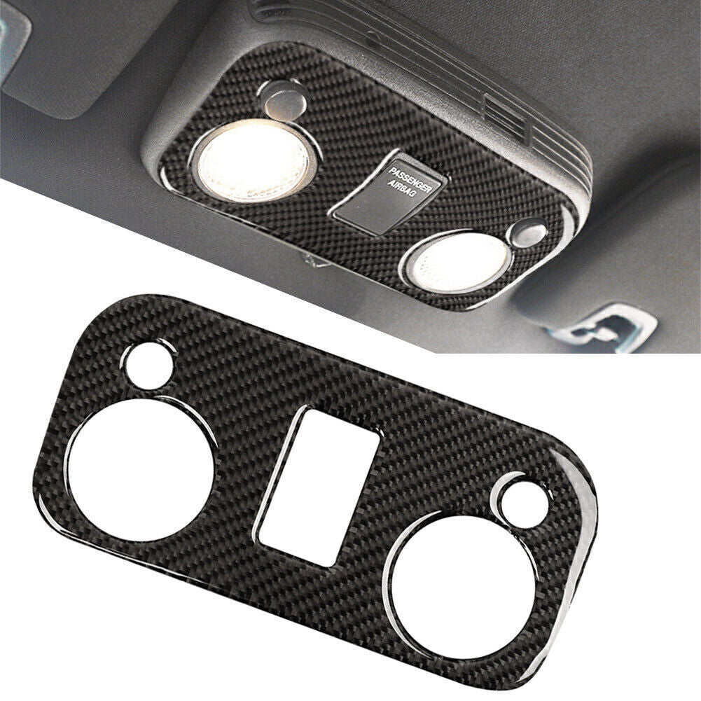 Carbon Fiber Inner Interior Accessories Cover Trim Fit for Ford for Mustang 2015-19