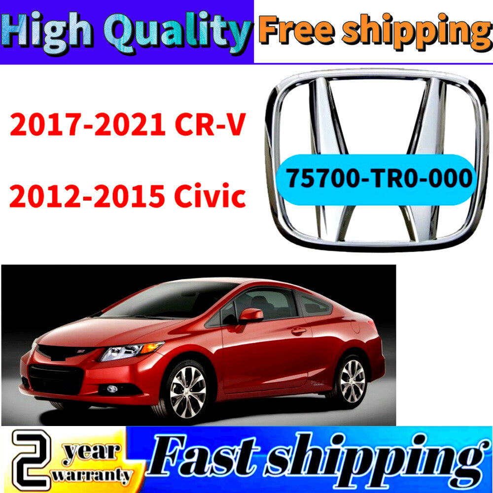 new rear grille badge 75700-TR0-000, suitable for 2017-2021 for Honda CRV.