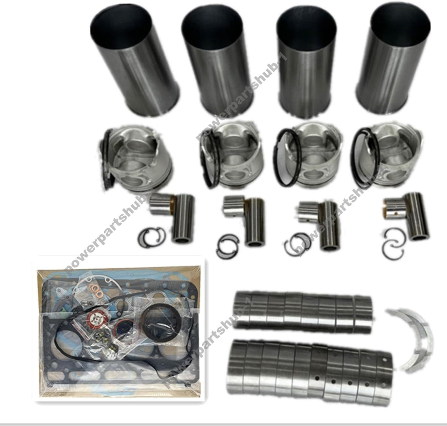4D105-3 Overhaul Rebuild Kit for Komatsu Engine D37P-1 D40P-1 Bull Dozers Piston