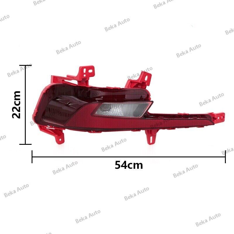 Right Side for Hyundai for Elantra 2019-2020 1 Pcs Rear Bumper Reflector Light Lamp