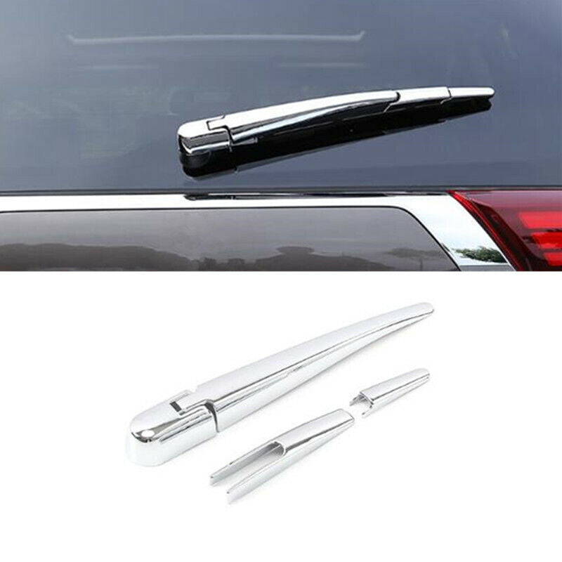 Chrome Rear Window Wiper Arm Blade Cover Trim for Mitsubishi Outlander 2013-2021