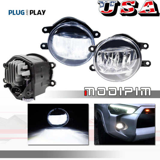 Direct Fit OEM Specification 15W LED Projector Fog Light for 2010-2019 for Toyota Tacoma