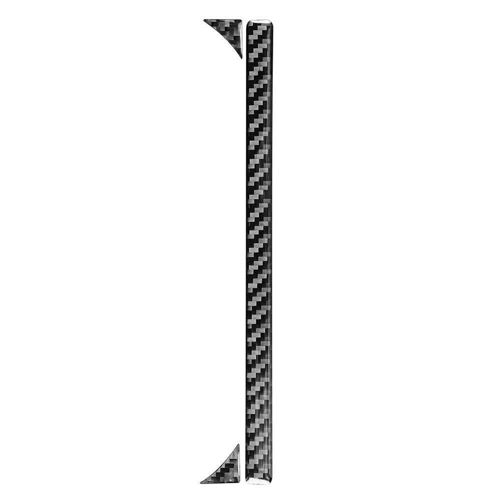 3¢ª Cup Holder Panel Inner Cover Trim f¨¹r for Toyota Tundra 2014-21 RHD Kohlefaser