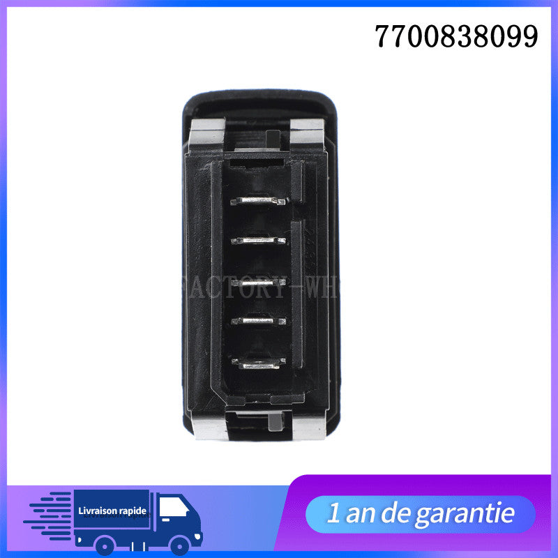 BOUTON DE LEVE VITRE AVANT GAUCHE POUR for RENAULT CLIO II DE 98 ¨¤ 02 = 7700838099